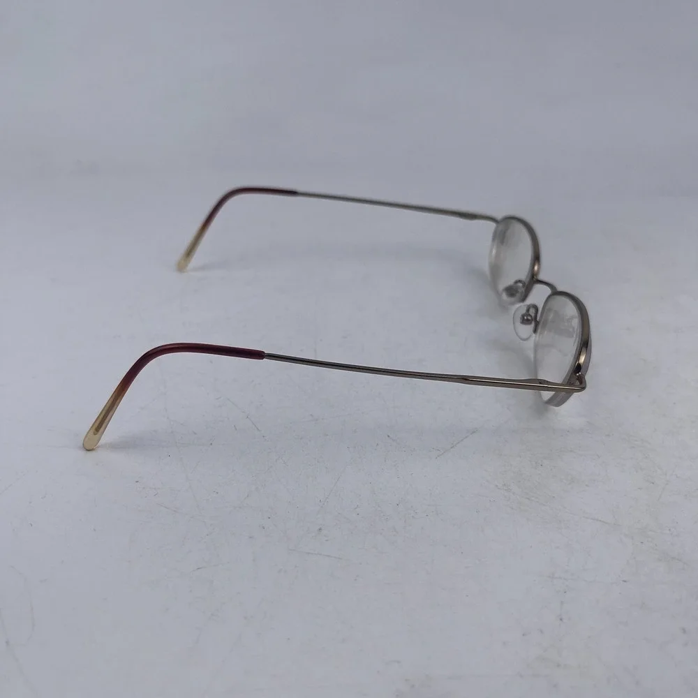 Chelsea Morgan CM 535 Women's Eyeglasses Frame Gold Metal Oval 47-20-135mm‎